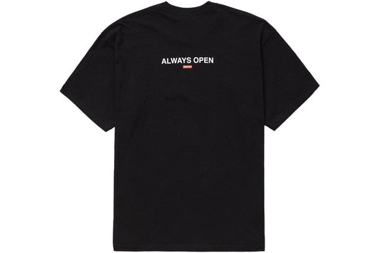 SUPREME GASS TEE BLACK