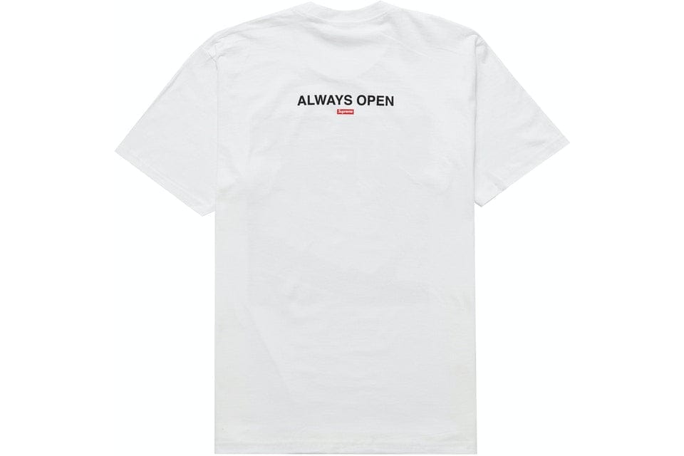 SUPREME GASS TEE WHITE