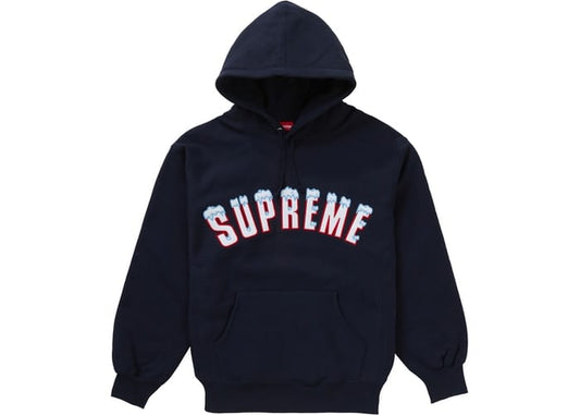 SUPREME ICY ARC HOODIE NAVY