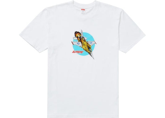 SUPREME JET TEE WHITE FW20