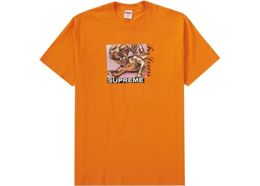 SUPREME LOVERS TEE ORANGE FW20