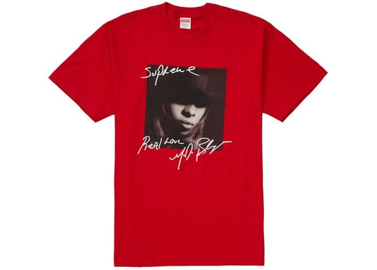 SUPREME MARY J BLIDGE TEE RED