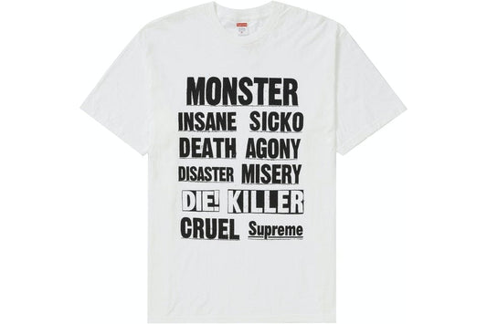 SUPREME MONSTER TEE WHITE