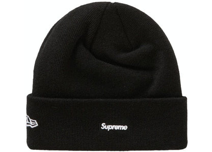 SUPREME NEW ERA S LOGO BEANIE BLACK