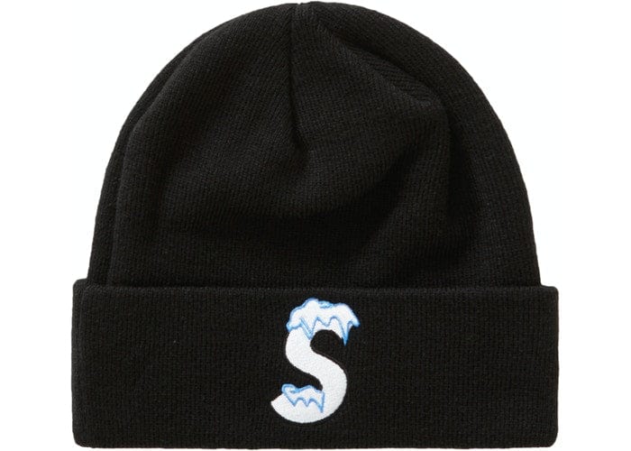 SUPREME NEW ERA S LOGO BEANIE BLACK