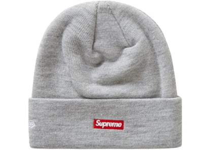SUPREME NEW ERA S LOGO BEANIE FW20 GREY