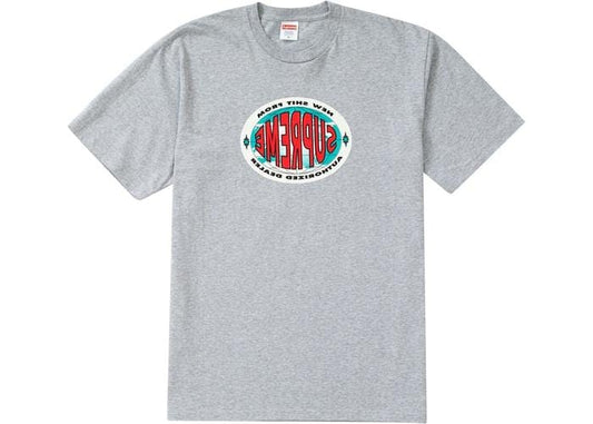 SUPREME NEW SHIT TEE HEATHER GREY