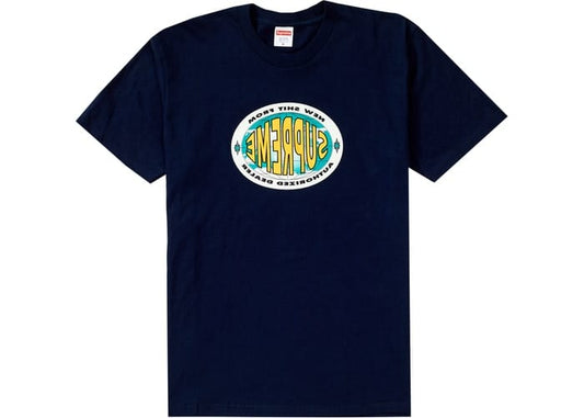 SUPREME NEW SHIT TEE NAVY