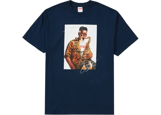 SUPREME PHAROAH SANDERS TEE NAVY