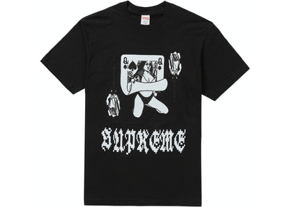 SUPREME QUEEN TEE BLACK