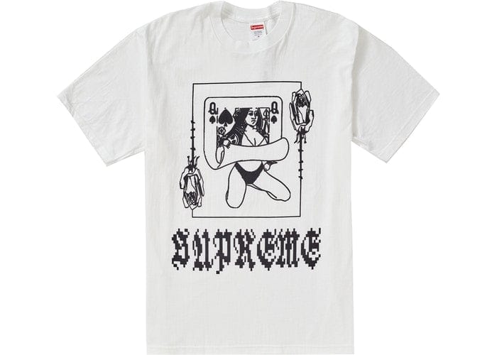 SUPREME QUEEN TEE WHITE