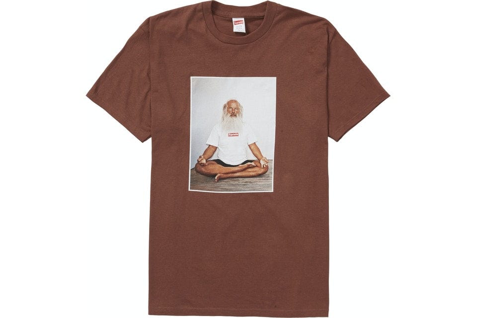 SUPREME RICK RUBIN T-SHIRT BROWN