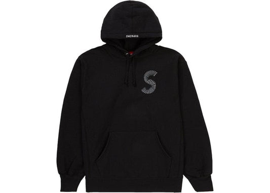 SUPREME S LOGO HOODED SWEATSHIRT BLACK FW20