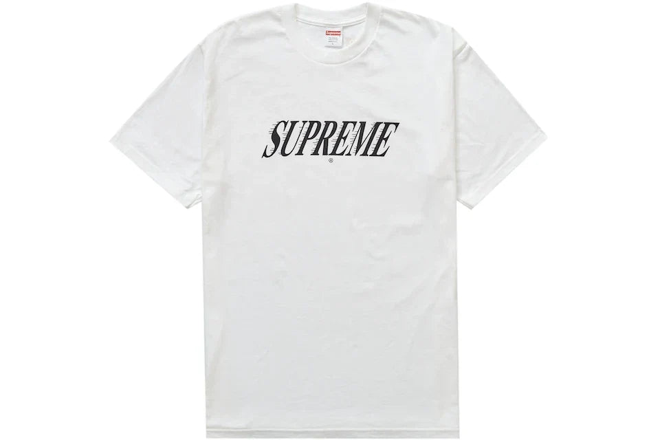 SUPREME SLAP SHOT TEE WHITE