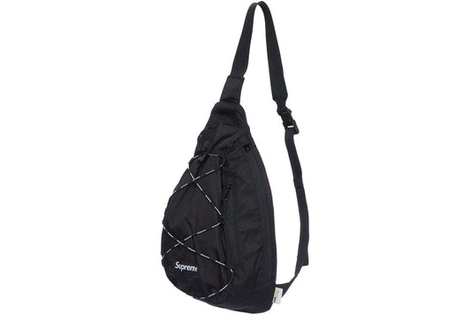 SUPREME SLING BAG BLACK SS22