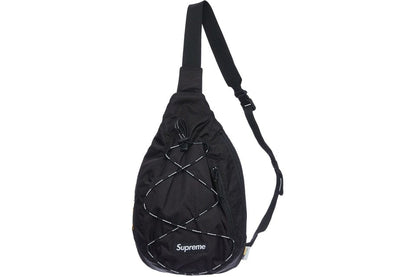 SUPREME SLING BAG BLACK SS22