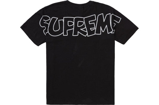 SUPREME SMURF TEE BLACK