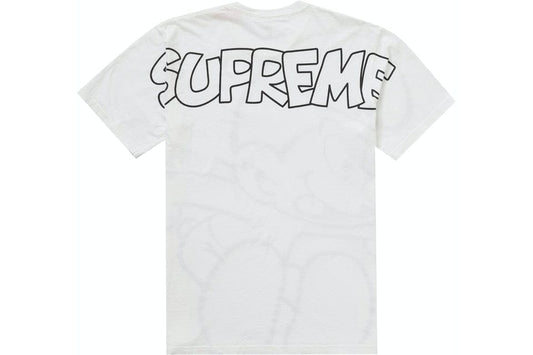 SUPREME SMURF TEE WHITE