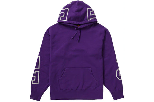 SUPREME STATE HOODIE PURPLE