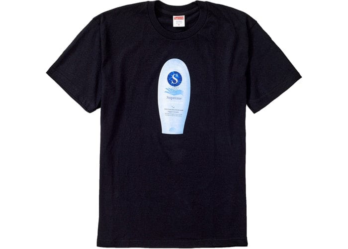 SUPREME CREAM TEE BLACK