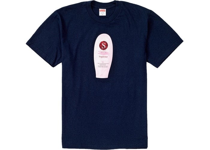SUPREME CREAM TEE NAVY
