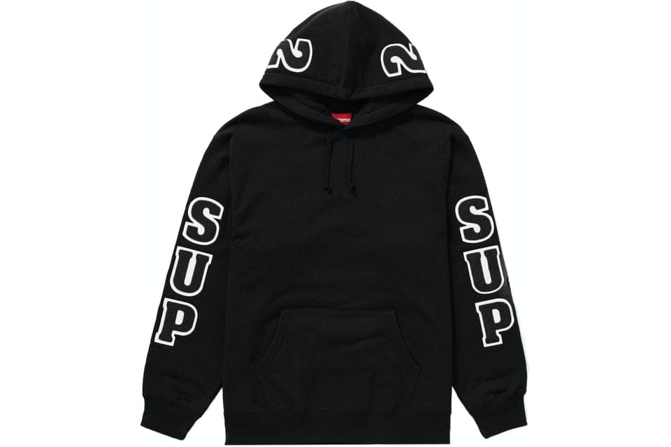 SUPREME CHENILLE SWEATER BLACK