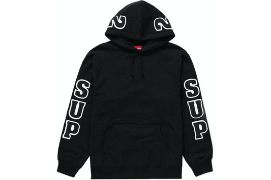 SUPREME CHENILLE SWEATER BLACK