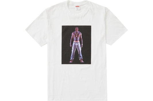 SUPREME TUPAC HOLOGRAM TEE WHITE