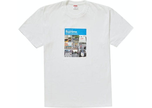 SUPREME VERIFY TEE WHITE FW20