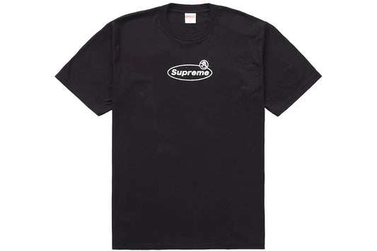 SUPREME WARNING TEE BLACK