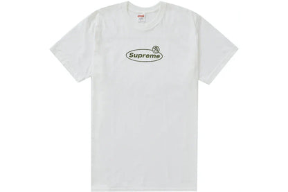 SUPREME WARNING TEE WHITE