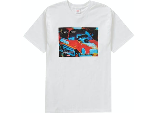 SUPREME YOHJI YAMAMOTO GAME OVER TEE WHITE