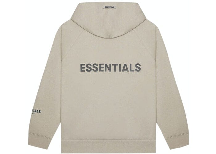ESSENTIALS FOG ZIP UP HOODIE TAN