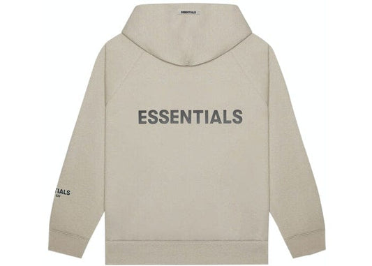 ESSENTIALS FOG ZIP UP HOODIE TAN