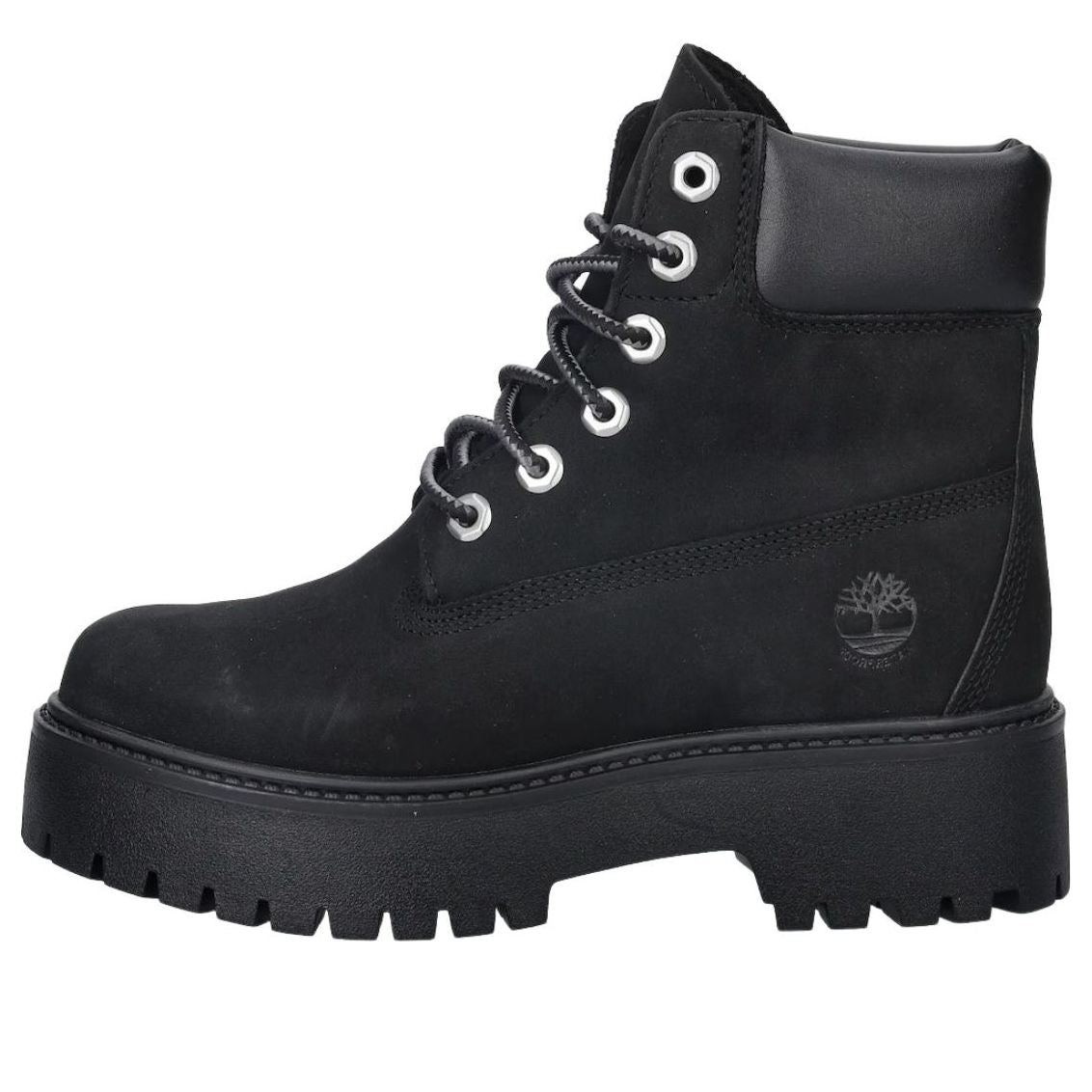 (WMNS) Timberland Worker Stone Street 6 Inch Waterproof Boot 'Black' TB1A5RH50151