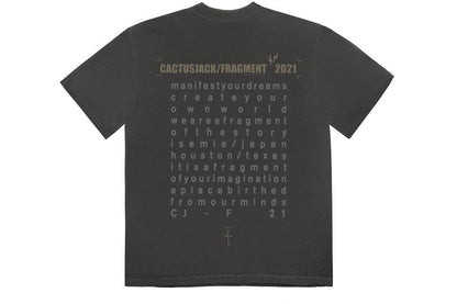 TRAVIS SCOTT CJ FOR FRAGMENT CREATE T-SHIRT