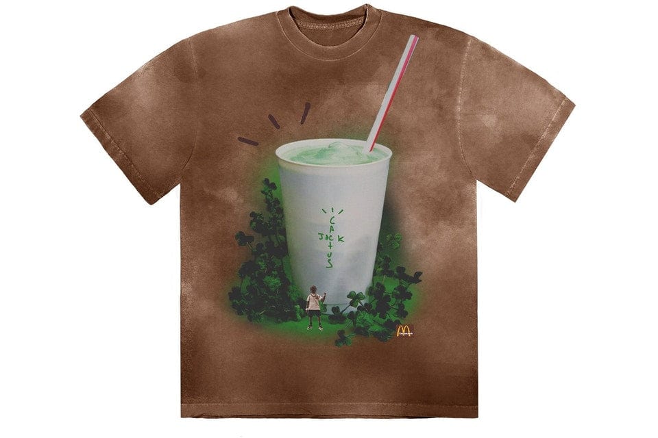 TRAVIS SCOTT GRAIL T-SHIRT BROWN