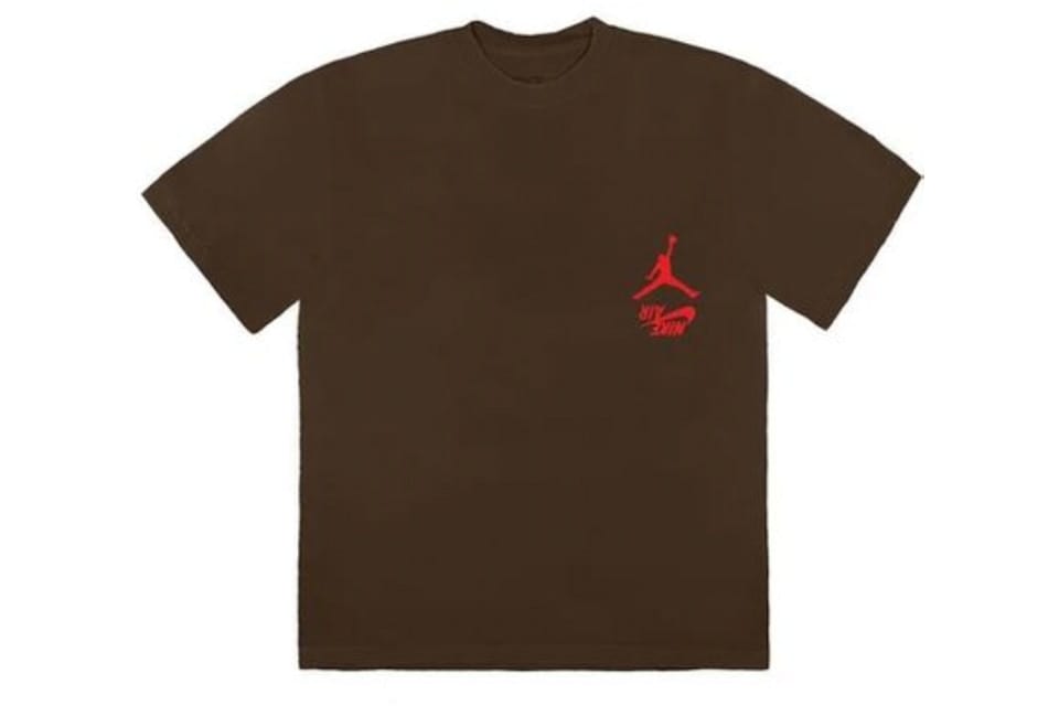 TRAVIS SCOTT X JORDAN CACTUS JACK HIGHEST T-SHIRT BROWN