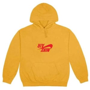 TRAVIS SCOTT X JORDAN CACTUS JACK HIGHEST HOODIE GOLD