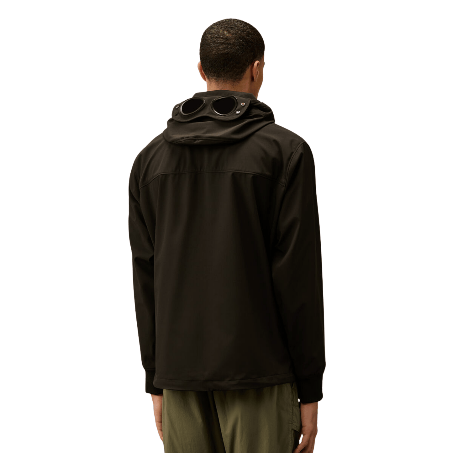 CP Company Shell Goggle Jacket - Black