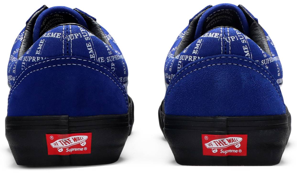VANS X SUPREME OLD SKOOL PRO ROYAL