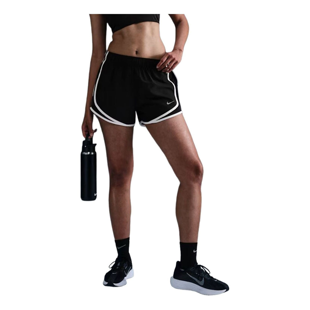 (WMNS) Nike Tempo Dri-FIT Shorts 'Black White' HM6096-010