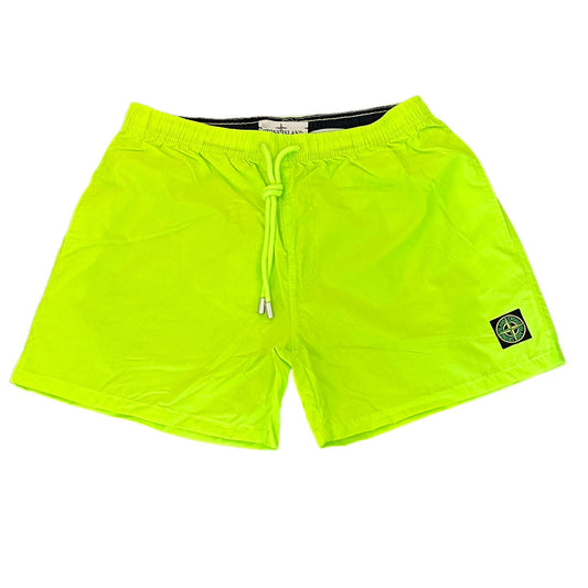 COSTUME STONE ISLAND CON TASCHE COLORE GIALLO