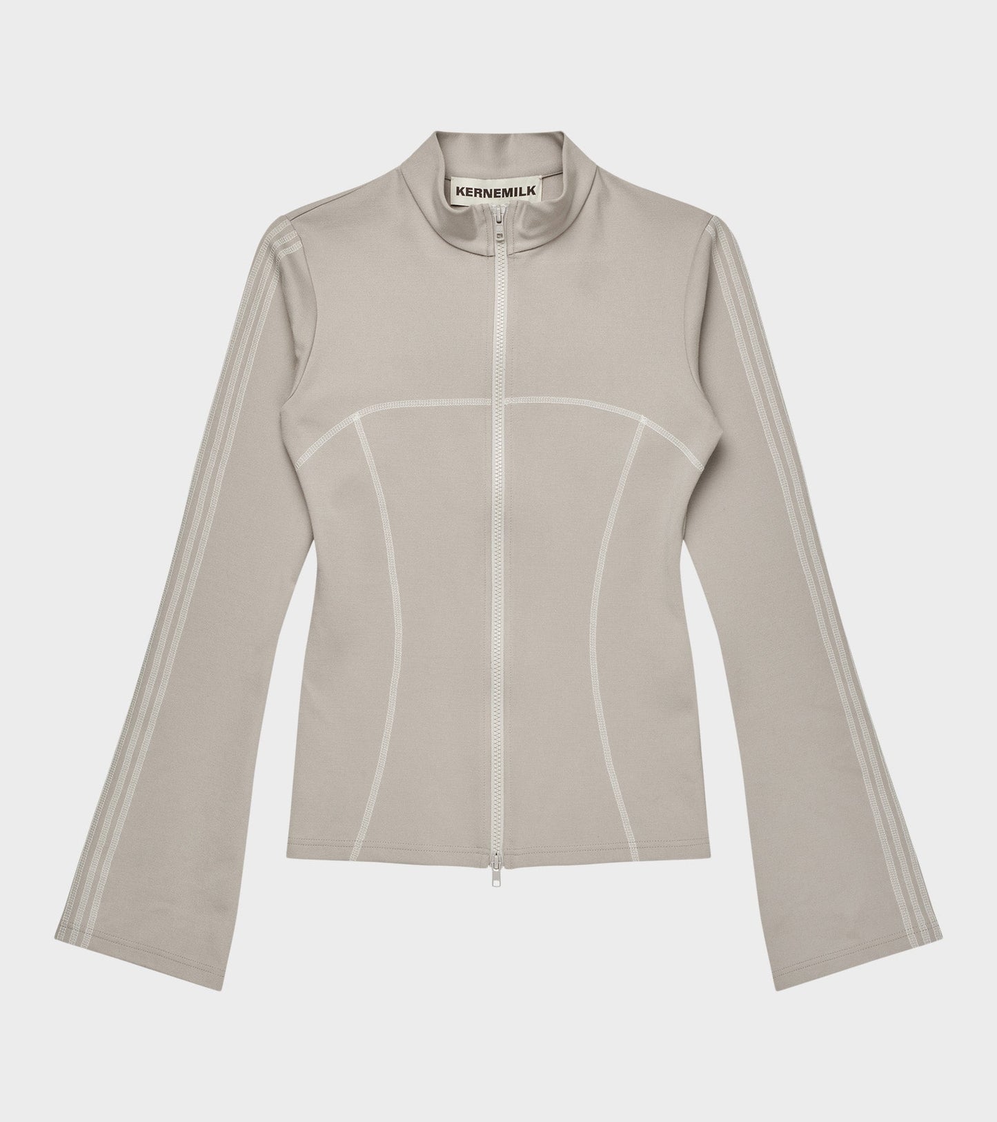 Zoe Track Blouse Beige