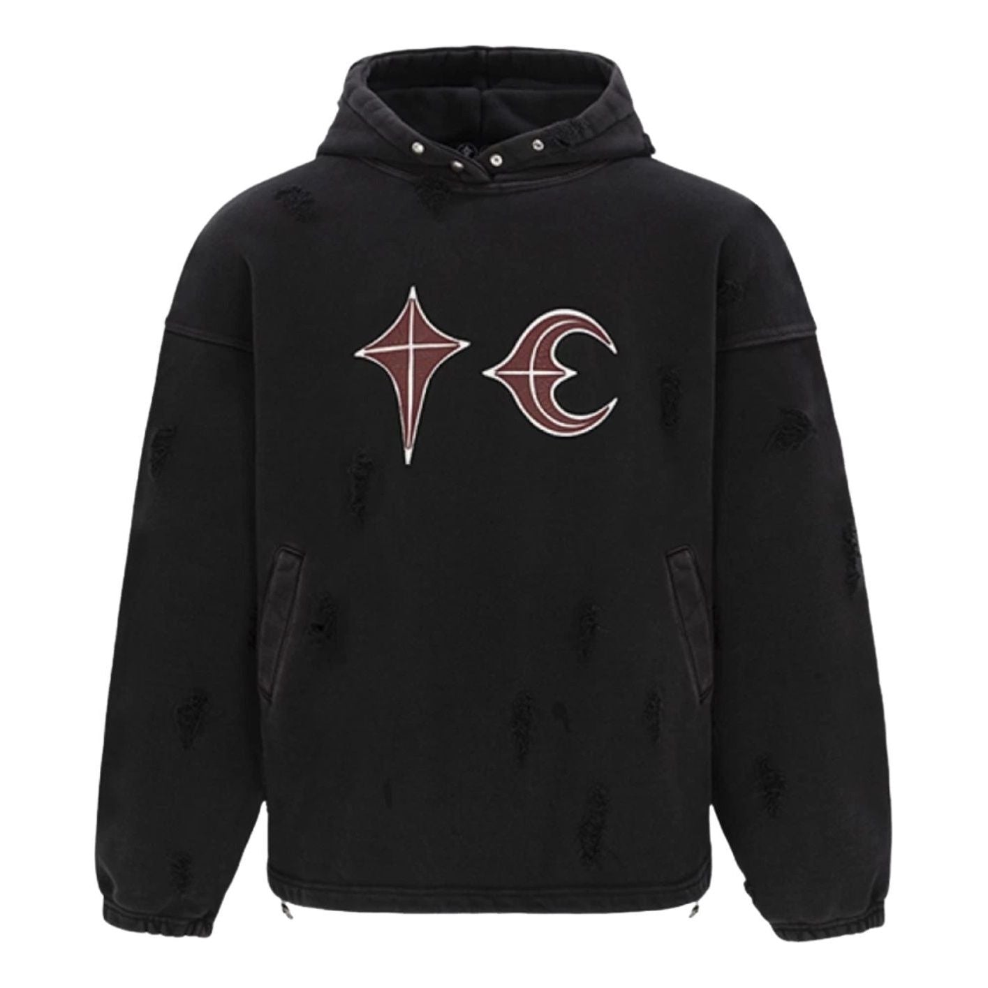 Thug Club Rock Hoodie 'Black' TC24SS0401