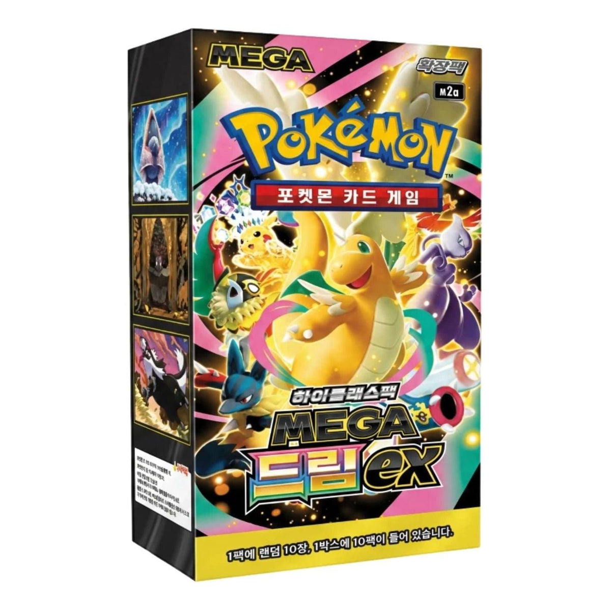 Pokemon Card KR Mega High Class Pack Mega Dream EX Box (10 Packs) PKMN-KR-769746