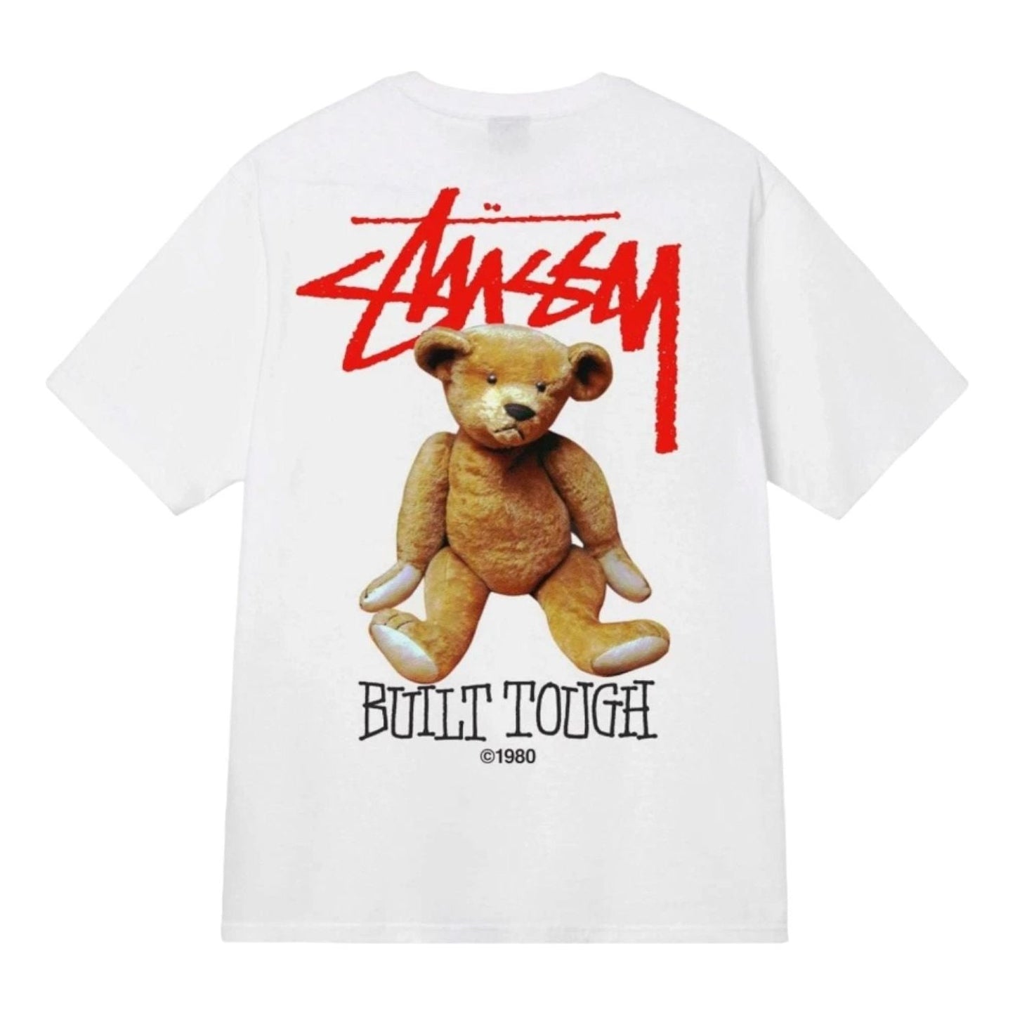 Stussy Built Tough T-Shirt 'White' 1904893-WHIT