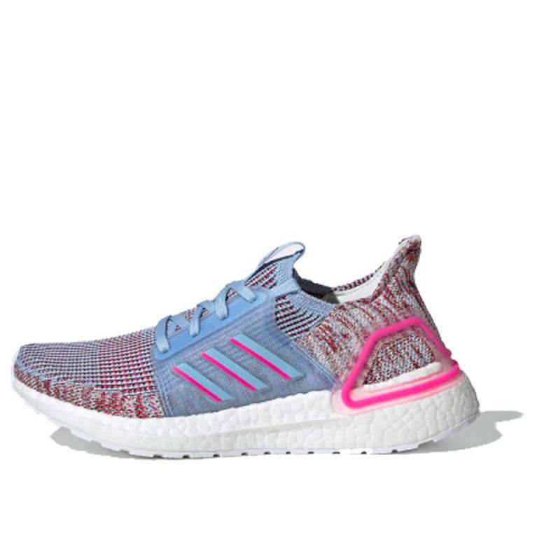 (GS) adidas Ultraboost 19 J 'Glow Blue Pink' EE6656