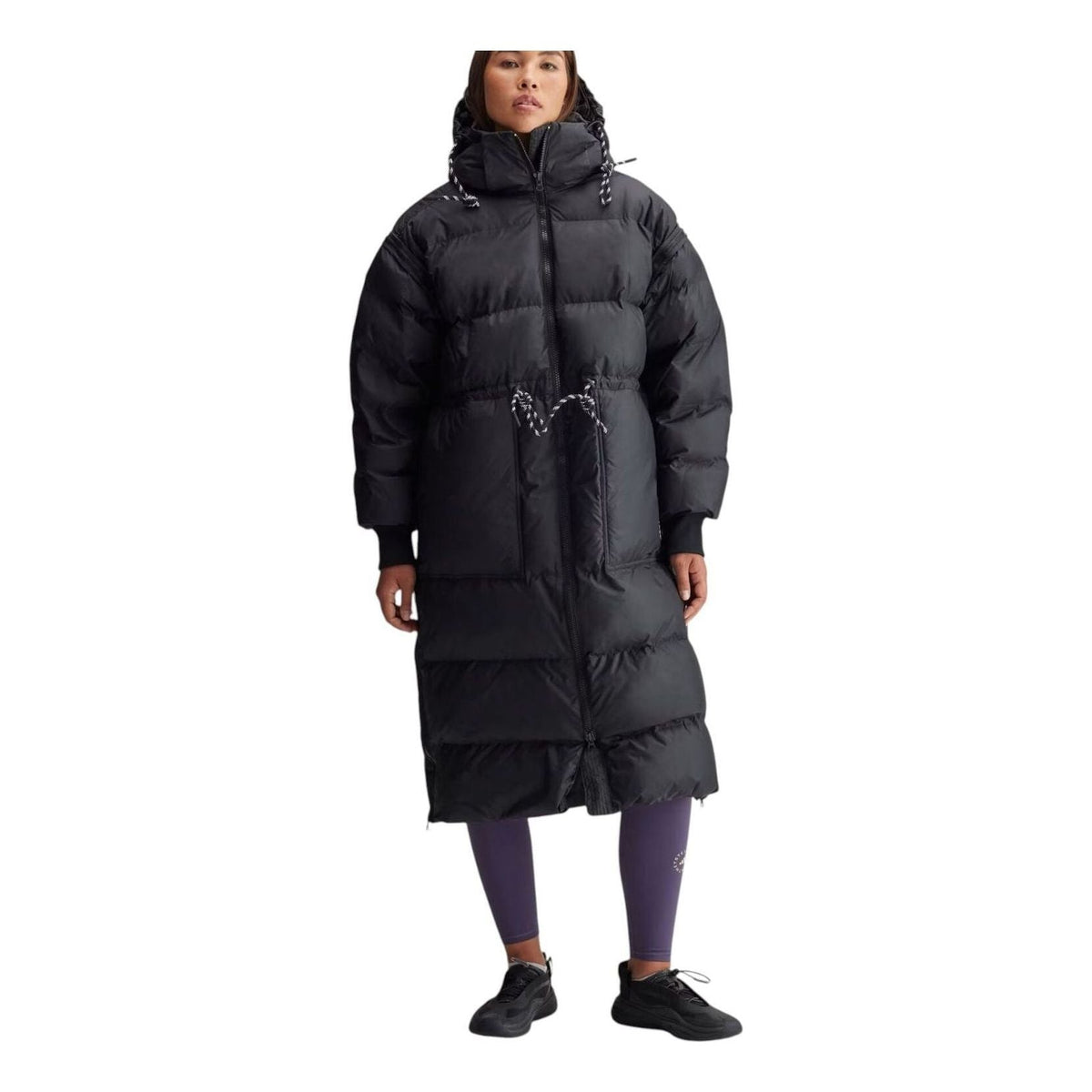 (WMNS) adidas x Stella McCartney Long Padded Winter Jacket Asia Sizing 'Black' IX3081