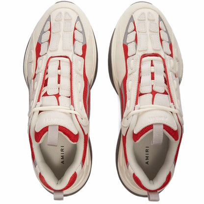 Amiri White Red & Grey Bone Runners